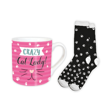 Crazy Cat Lover Gift Set