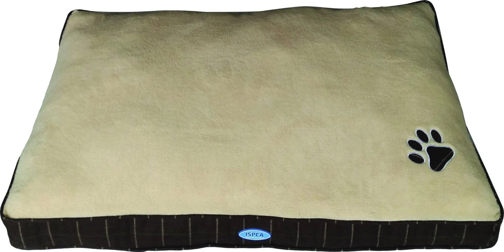 ISPCA Plush Pet Cushion Brown & Cream (3 sizes)