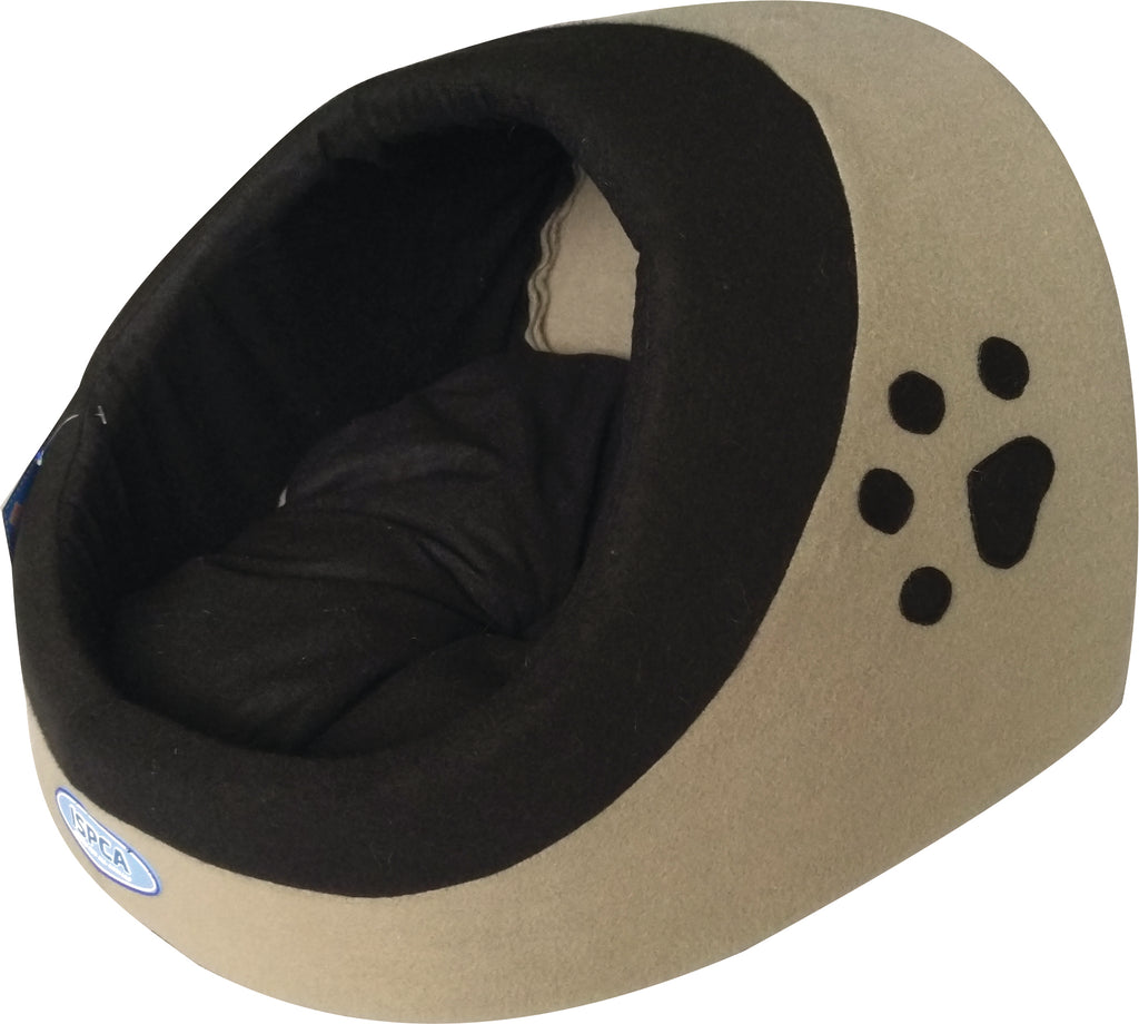 ISPCA Hooded Cat Bed (2 sizes)